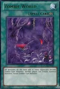 Zombie World Green DL13-EN017 Yu-Gi-Oh card from Duelist League Promo