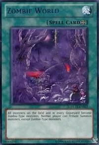 Zombie World Purple DL13-EN017 Yu-Gi-Oh card from Duelist League Promo