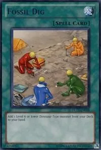Fossil Dig Blue DL13-EN018 Yu-Gi-Oh card from Duelist League Promo