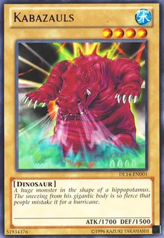 Kabazauls Purple DL14-EN001 Yu-Gi-Oh card from Duelist League Promo