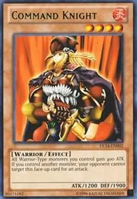 Command Knight Green DL14-EN002 Yu-Gi-Oh card from Duelist League Promo