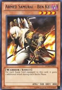 Armed Samurai - Ben Kei Blue DL14-EN003 Yu-Gi-Oh card from Duelist League Promo