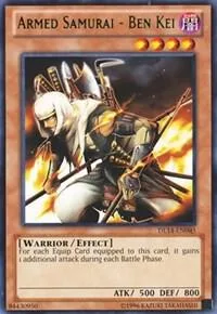 Armed Samurai - Ben Kei Green DL14-EN003 Yu-Gi-Oh card from Duelist League Promo