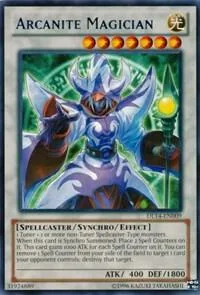 Arcanite Magician Blue DL14-EN009 Yu-Gi-Oh card from Duelist League Promo