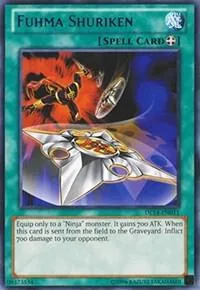 Fuhma Shuriken Purple DL14-EN011 Yu-Gi-Oh card from Duelist League Promo