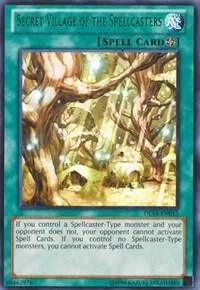 Secret Village of the Spellcasters Green DL14-EN013 Yu-Gi-Oh card from Duelist League Promo