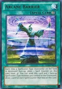 Arcane Barrier Green DL14-EN014 Yu-Gi-Oh card from Duelist League Promo