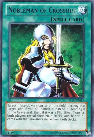 Nobleman of Crossout Blue DL14-EN015 Yu-Gi-Oh card from Duelist League Promo