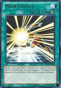 Mask Change Green DL14-EN016 Yu-Gi-Oh card from Duelist League Promo