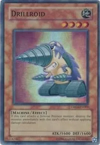 Drillroid DR04-EN009 Yu-Gi-Oh card from Dark Revelation Volume 4