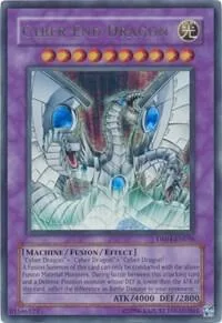 Cyber End Dragon DR04-EN036 Yu-Gi-Oh card from Dark Revelation Volume 4