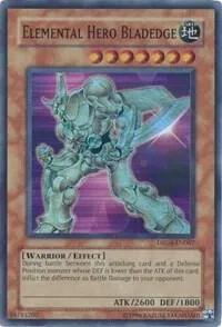 Elemental Hero Bladedge DR04-EN067 Yu-Gi-Oh card from Dark Revelation Volume 4
