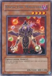 Rapid-Fire Magician DR04-EN079 Yu-Gi-Oh card from Dark Revelation Volume 4