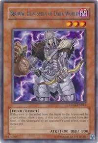 Broww, Huntsman of Dark World DR04-EN081 Yu-Gi-Oh card from Dark Revelation Volume 4