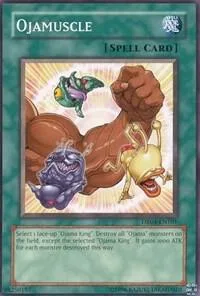 Ojamuscle DR04-EN101 Yu-Gi-Oh card from Dark Revelation Volume 4