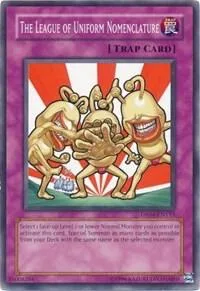 The League of Uniform Nomenclature DR04-EN115 Yu-Gi-Oh card from Dark Revelation Volume 4