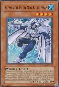 Elemental Hero Neo Bubbleman DR04-EN124 Yu-Gi-Oh card from Dark Revelation Volume 4