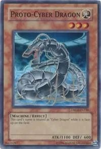 Proto-Cyber Dragon DR04-EN130 Yu-Gi-Oh card from Dark Revelation Volume 4