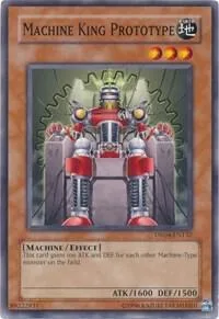 Machine King Prototype DR04-EN132 Yu-Gi-Oh card from Dark Revelation Volume 4