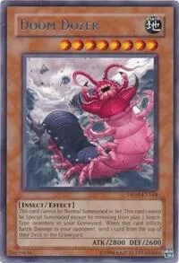 Doom Dozer DR04-EN144 Yu-Gi-Oh card from Dark Revelation Volume 4