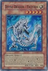 Divine Dragon - Excelion DR04-EN153 Yu-Gi-Oh card from Dark Revelation Volume 4