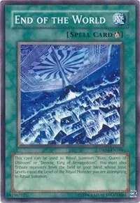 End of the World DR04-EN166 Yu-Gi-Oh card from Dark Revelation Volume 4
