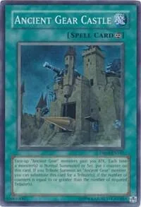 Ancient Gear Castle DR04-EN167 Yu-Gi-Oh card from Dark Revelation Volume 4