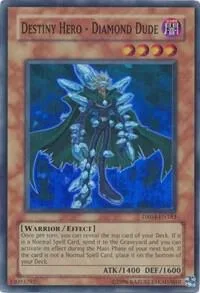 Destiny HERO - Diamond Dude DR04-EN183 Yu-Gi-Oh card from Dark Revelation Volume 4