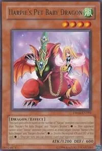 Harpie's Pet Baby Dragon DR04-EN193 Yu-Gi-Oh card from Dark Revelation Volume 4
