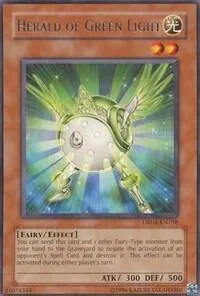 Herald of Green Light DR04-EN198 Yu-Gi-Oh card from Dark Revelation Volume 4