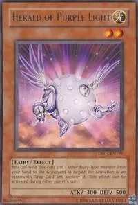 Herald of Purple Light DR04-EN199 Yu-Gi-Oh card from Dark Revelation Volume 4