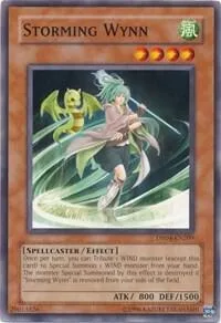 Storming Wynn DR04-EN209 Yu-Gi-Oh card from Dark Revelation Volume 4