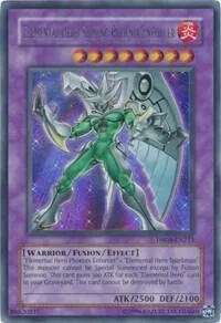 Elemental HERO Shining Phoenix Enforcer DR04-EN213 Yu-Gi-Oh card from Dark Revelation Volume 4