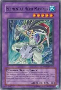 Elemental Hero Mariner DR04-EN214 Yu-Gi-Oh card from Dark Revelation Volume 4