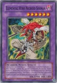 Elemental Hero Necroid Shaman DR04-EN216 Yu-Gi-Oh card from Dark Revelation Volume 4