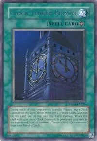Clock Tower Prison DR04-EN228 Yu-Gi-Oh card from Dark Revelation Volume 4
