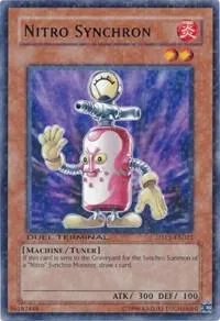 Nitro Synchron DTP1-EN021 Yu-Gi-Oh card from Duel Terminal - Preview