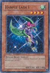 Harpie Lady 1 DTP1-EN027 Yu-Gi-Oh card from Duel Terminal - Preview