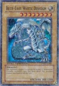 Blue-Eyes White Dragon DT01-EN001 Yu-Gi-Oh card from Duel Terminal 1