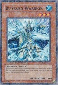 Blizzard Warrior DT01-EN011 Yu-Gi-Oh card from Duel Terminal 1