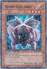 Worm Cartaros DT01-EN028 Yu-Gi-Oh card from Duel Terminal 1
