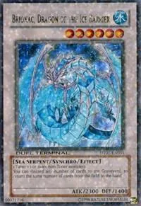 Brionac, Dragon of the Ice Barrier DT01-EN031 Yu-Gi-Oh card from Duel Terminal 1