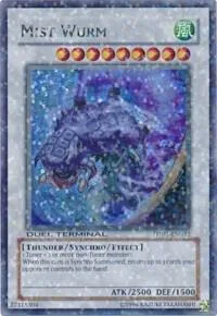 Mist Wurm DT01-EN032 Yu-Gi-Oh card from Duel Terminal 1