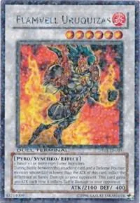Flamvell Uruquizas DT01-EN033 Yu-Gi-Oh card from Duel Terminal 1