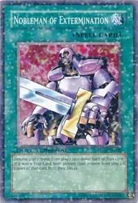 Nobleman of Extermination DT01-EN038 Yu-Gi-Oh card from Duel Terminal 1