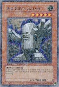 Big Piece Golem DT01-EN053 Yu-Gi-Oh card from Duel Terminal 1
