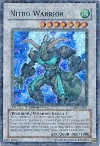 Nitro Warrior DT01-EN086 Yu-Gi-Oh card from Duel Terminal 1