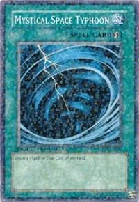 Mystical Space Typhoon DT01-EN093 Yu-Gi-Oh card from Duel Terminal 1