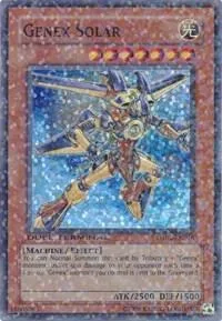 Genex Solar DT02-EN016 Yu-Gi-Oh card from Duel Terminal 2