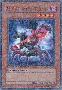 Ally of Justice Nullfier DT02-EN024 Yu-Gi-Oh card from Duel Terminal 2